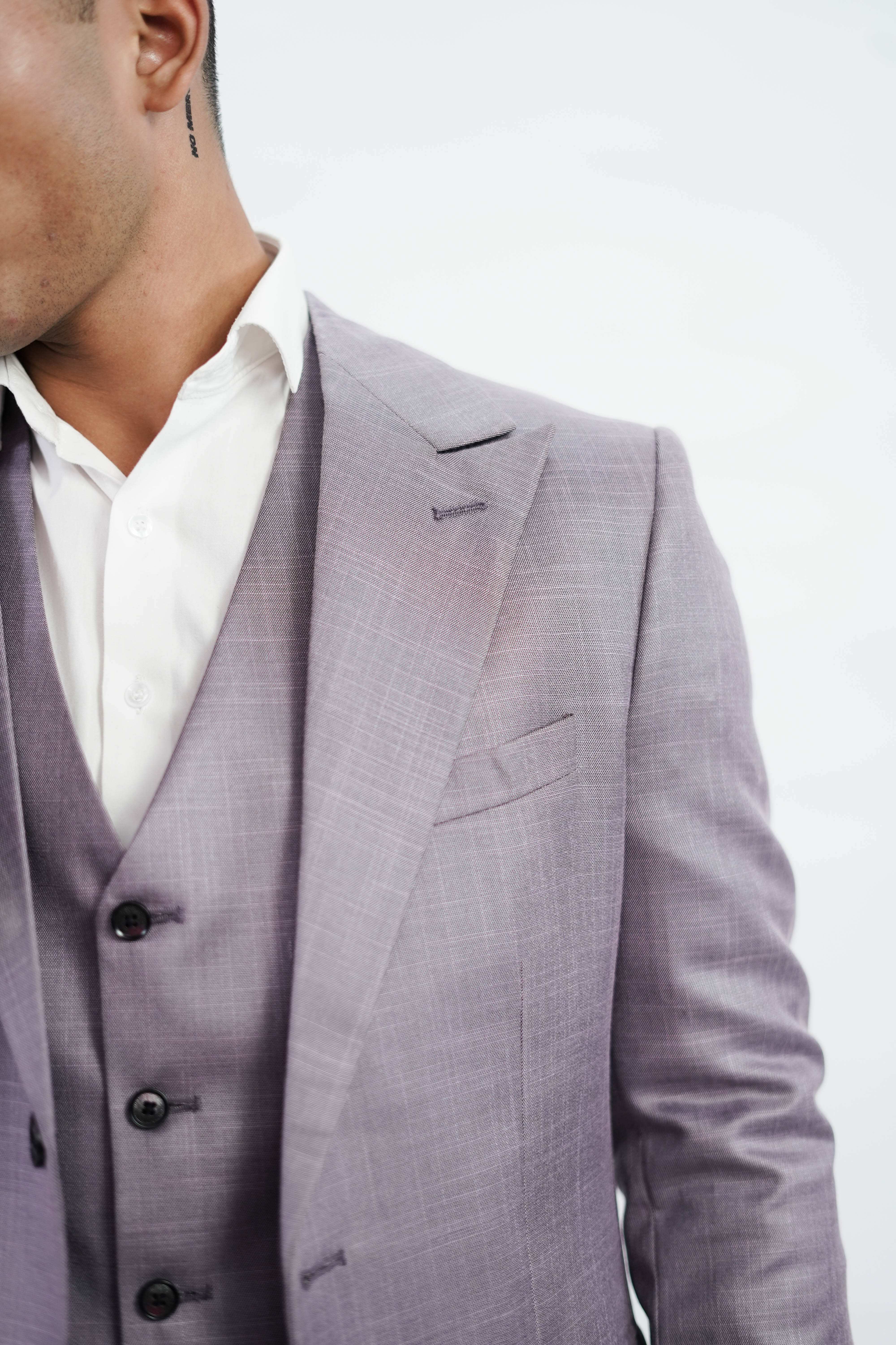3-Piece Grey Men suit- Formal wedding suit - Imperial Stitch