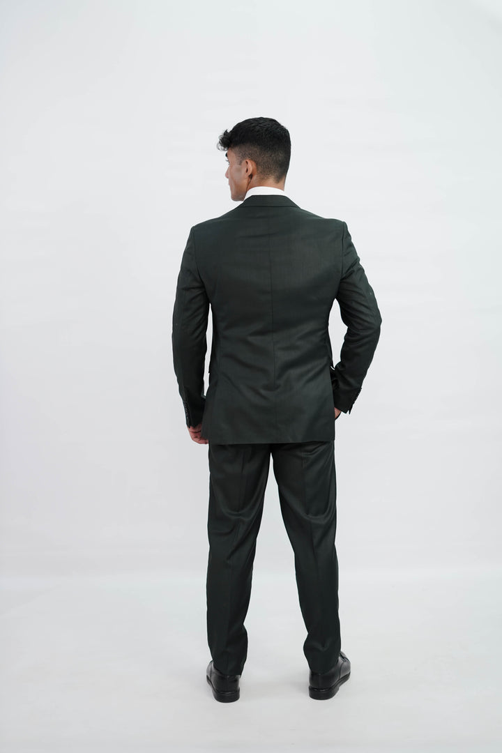 2-Piece Men Black suit- Custom Fit High-End Formalwear for Every Occasion - Imperial Stitch