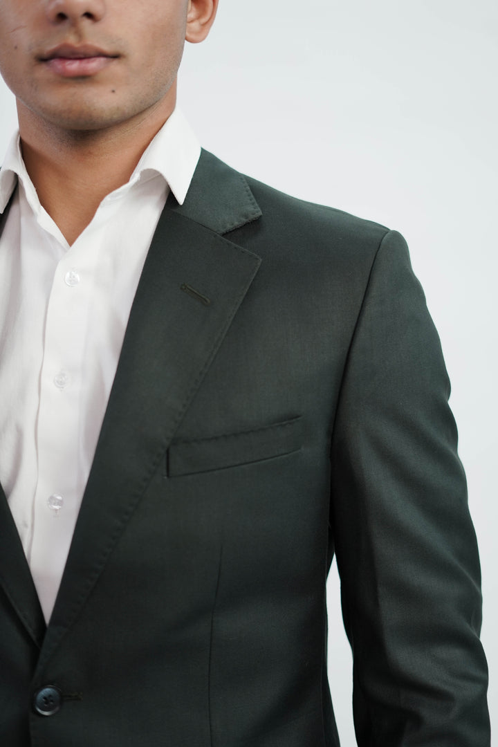 2-Piece Men Black suit- Custom Fit High-End Formalwear for Every Occasion - Imperial Stitch