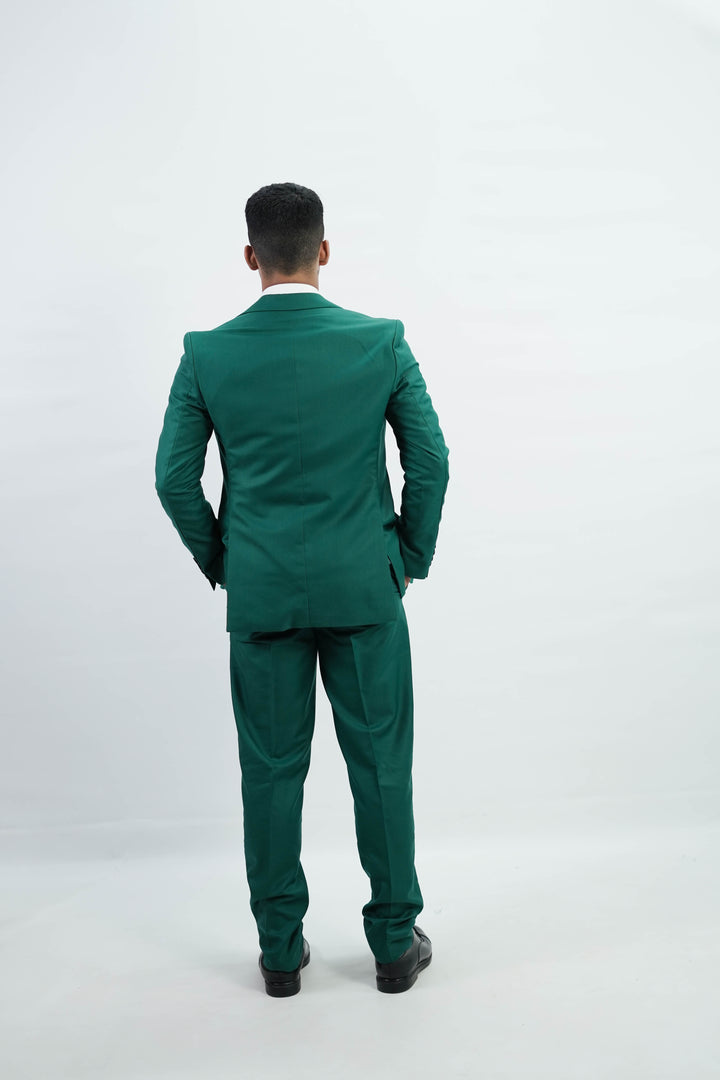 Men’s Green 3-Piece suit-Classic wedding & formal business wear - Imperial Stitch