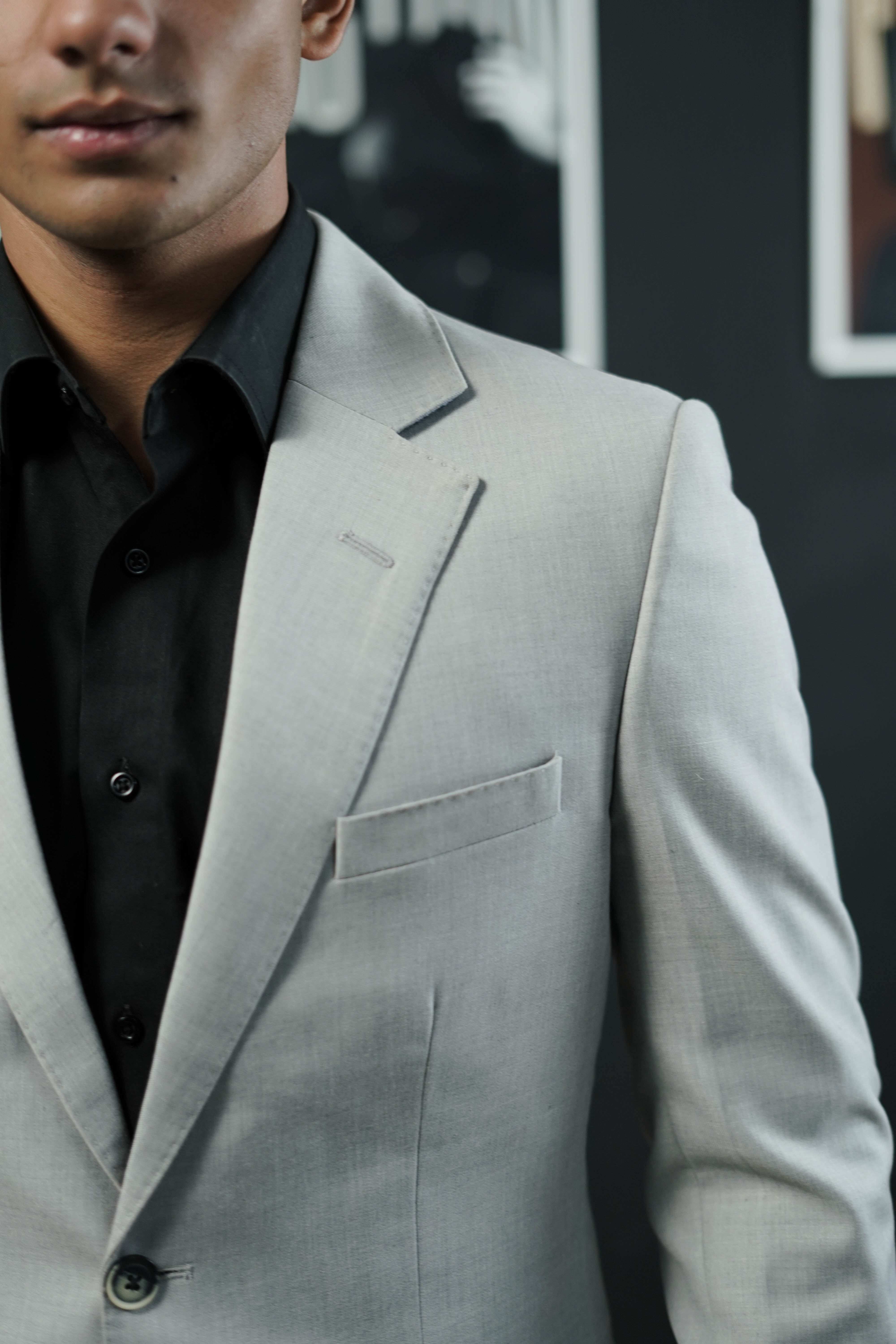 3-Piece Men Grey suit- Custom Fit High-End Formalwear for Every Occasion - Imperial Stitch