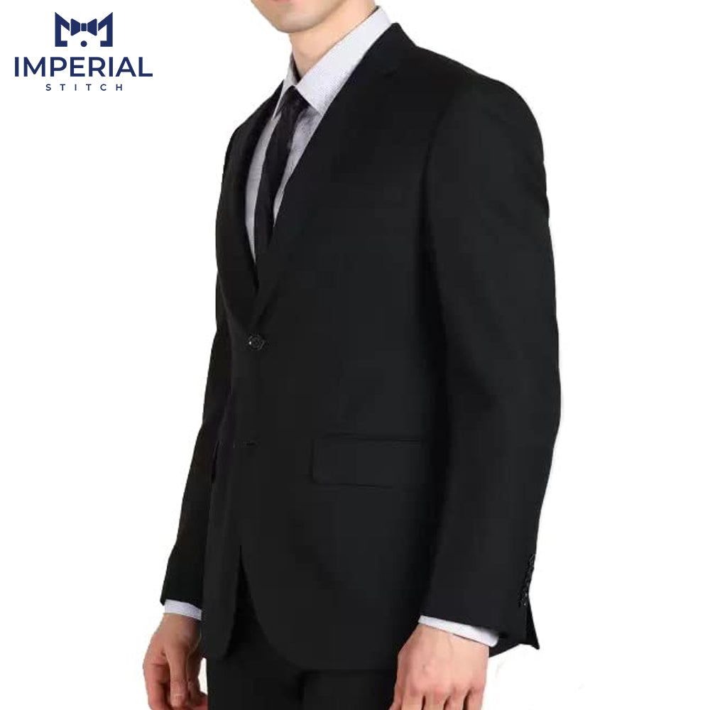 Men’s 2-Piece Formal All Black Suit - Classic & Elegant Formalwear