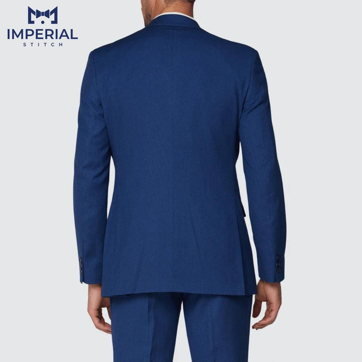 The Gentlemen Slim Fit Blue 2 Piece Suit for Men – Modern Formalwear for All Occasions - Imperial Stitch