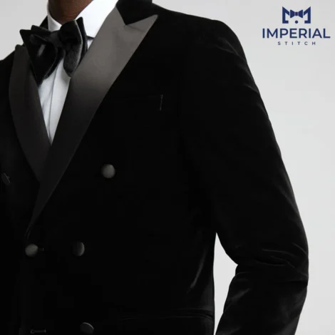 Slim-Fit-Black-Velvet-Double-Breasted-Jacket01
