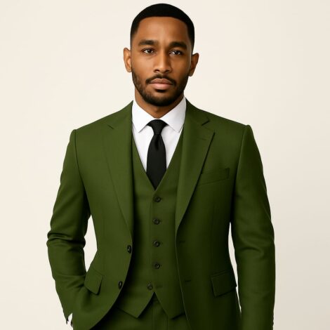 The Olive Green Three Piece Suit