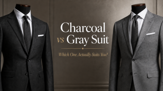 Charcoal vs Gray Suit — Which One Actually Suits You?