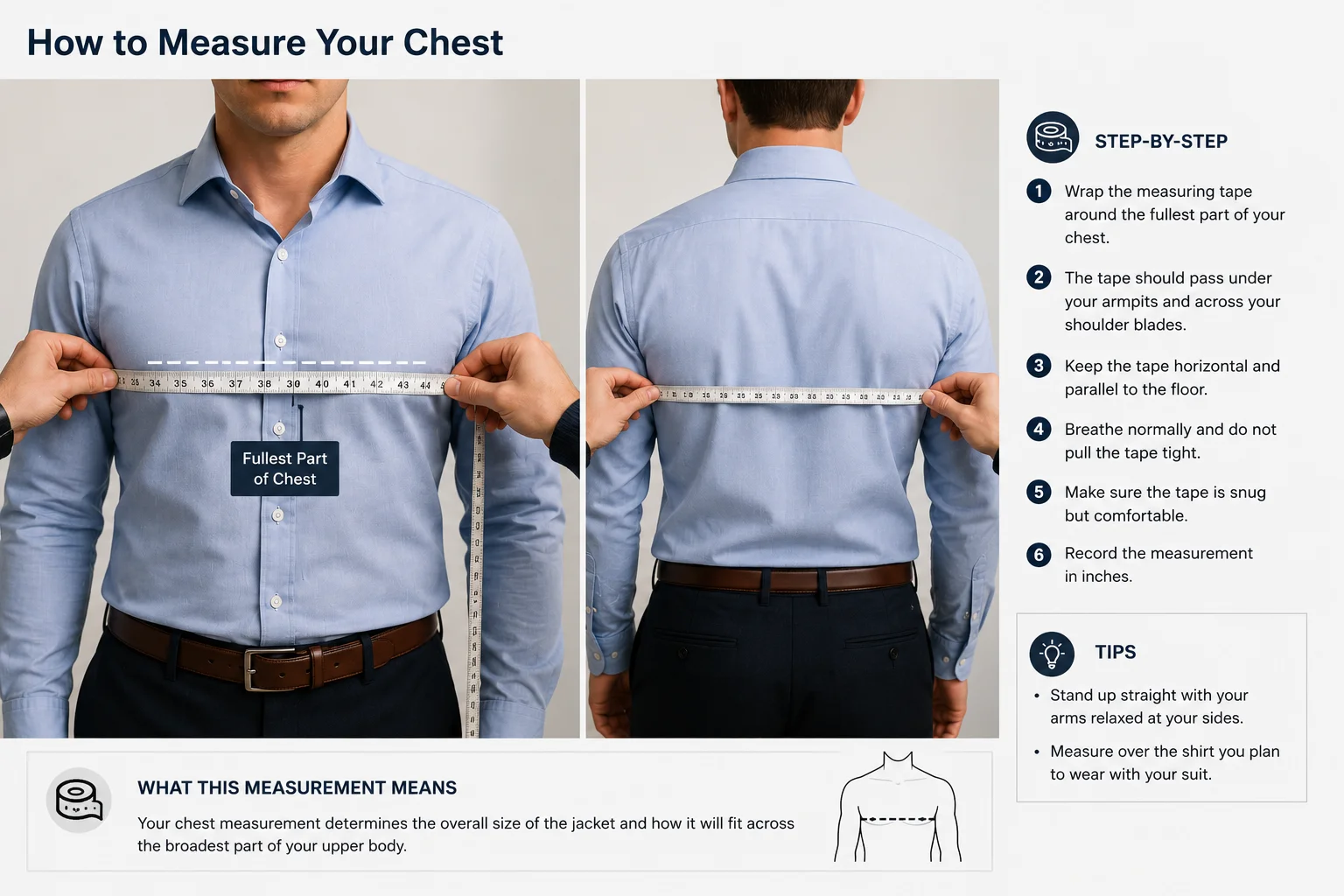 Measuring Your Chest